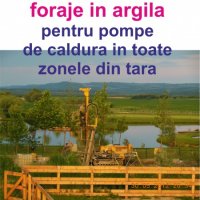 FORAJE IN ARGILA PENTRU POMPE DE CALDURA - FORAJE IN ARGILA PENTRU POMPE DE CALDURA